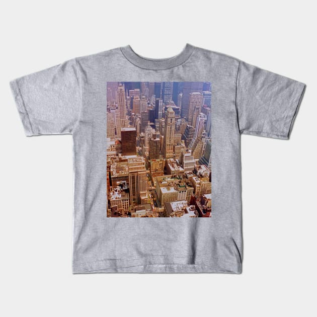 NYC II Kids T-Shirt by tomg